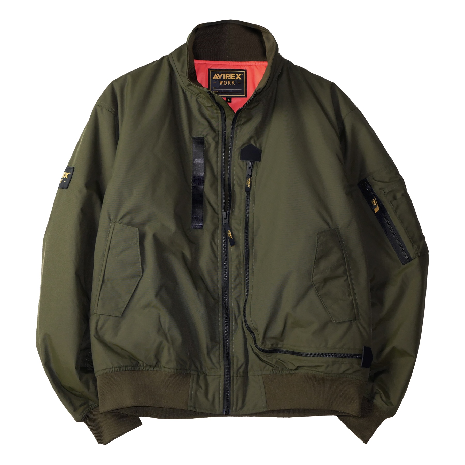 AVIREX WORK AV501 フライト防寒ジャケット ODグリーン