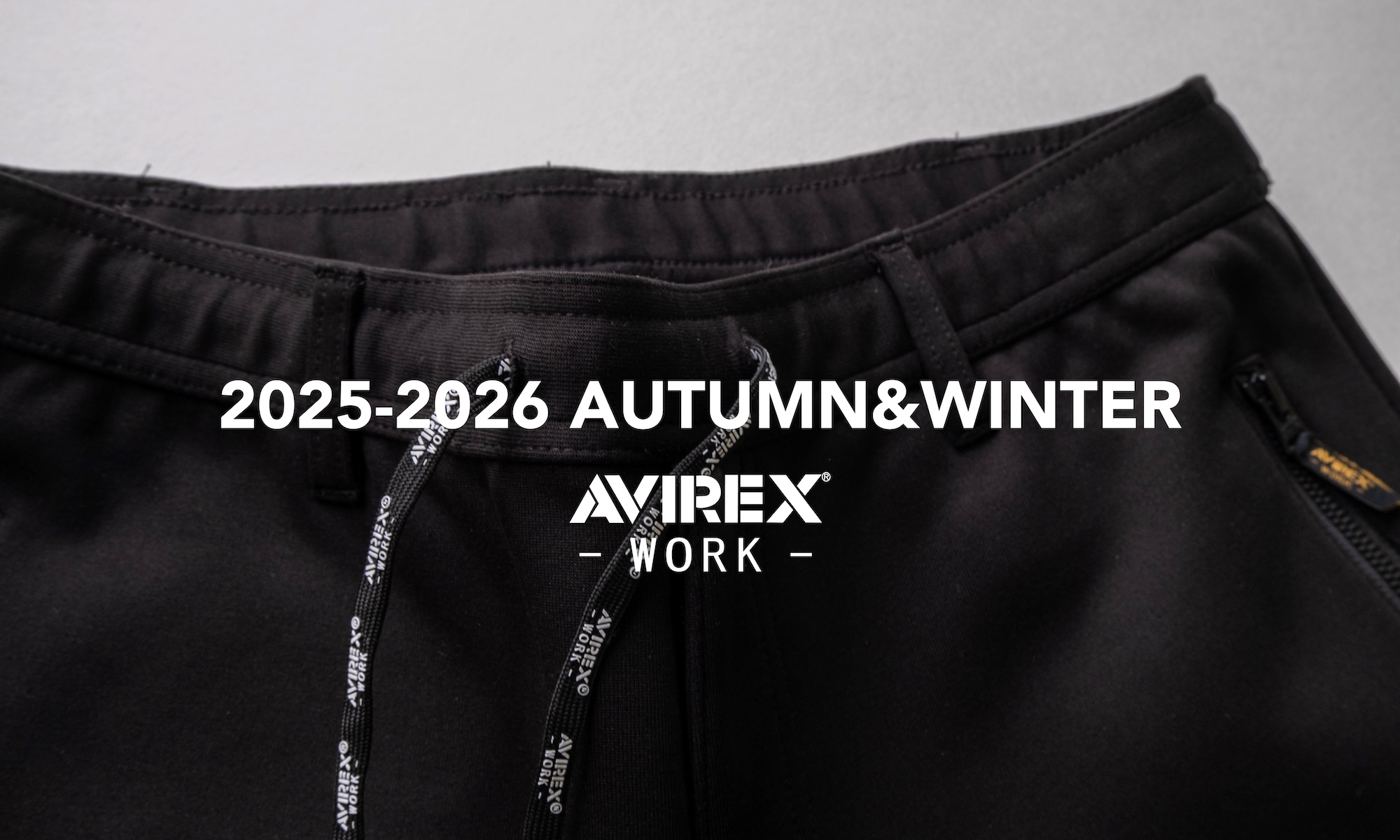 AVIREX WORK ブランドビジュアル バナー4