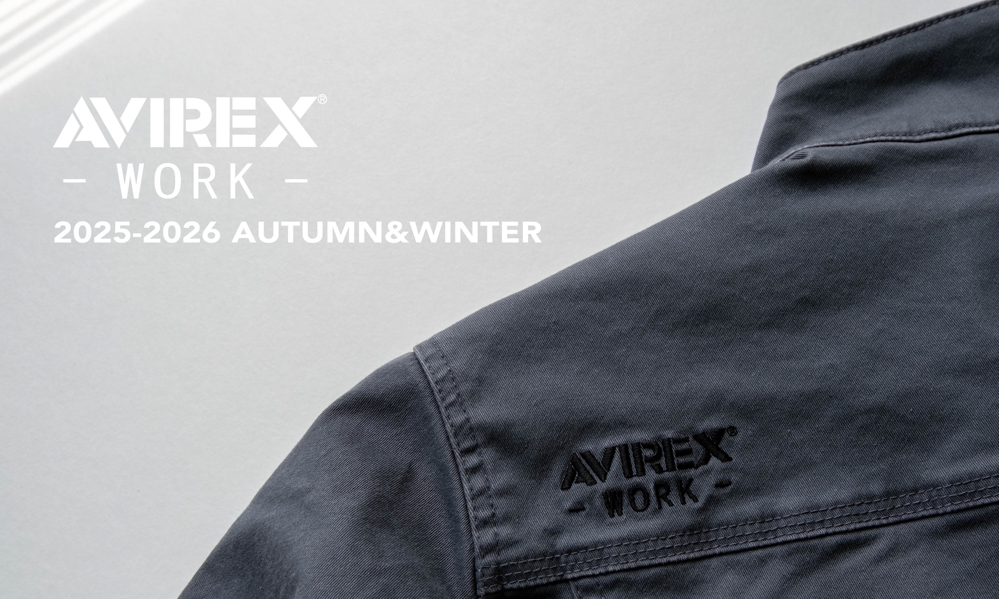AVIREX WORK ブランドビジュアル バナー3