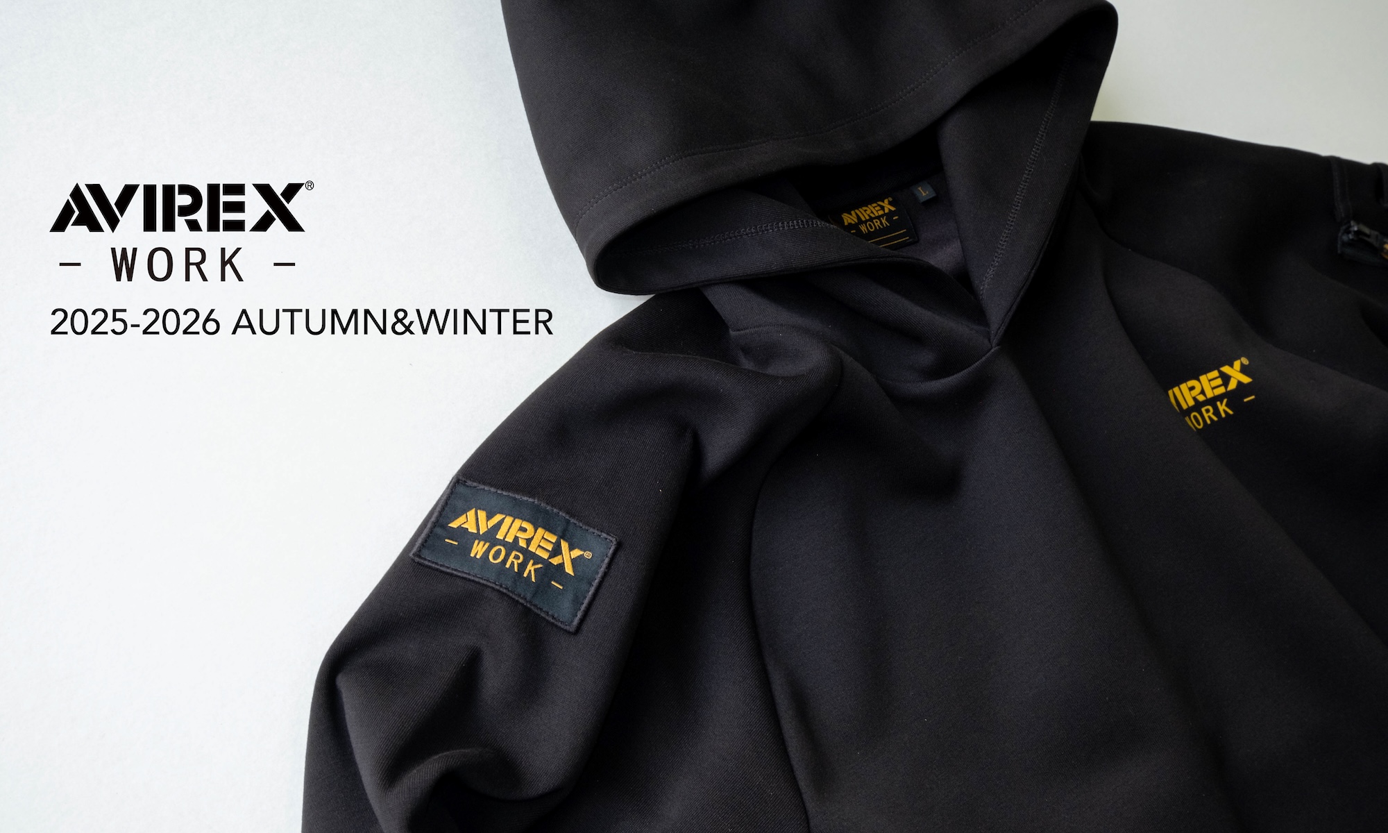 AVIREX WORK ブランドビジュアル バナー1